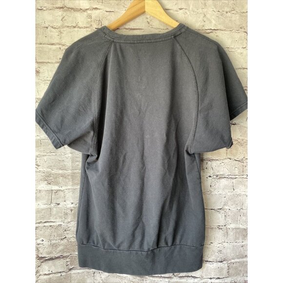 Nike Black Short Sleeve V Neck Drawstring Pocket Shirt Women’s S - Picture 3 of 3